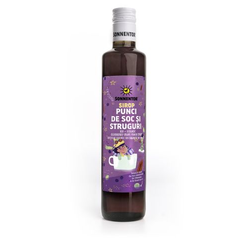 Sirop Punci Fructe de Soc și Struguri