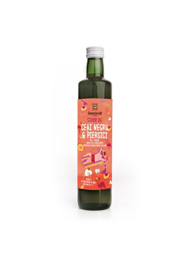 Sirop Ceai negru & Piersici (Fara adaos de Zahar)