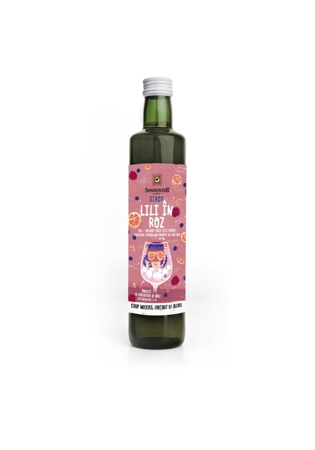 Sirop Lili în Roz (Fără Adaos de Zahăr)
