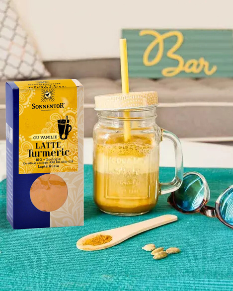 Latte de Turmeric cu Gheață